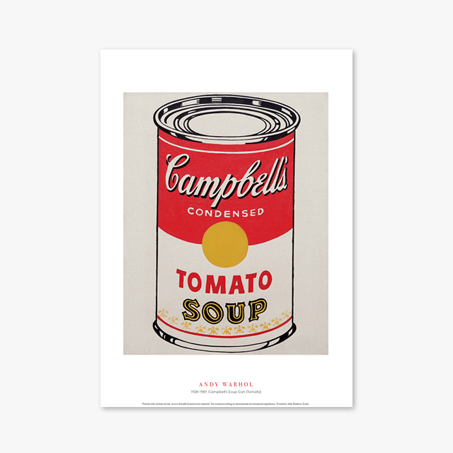 015_Campbell&#039;s Soup Can (Tomato)_앤디워홀