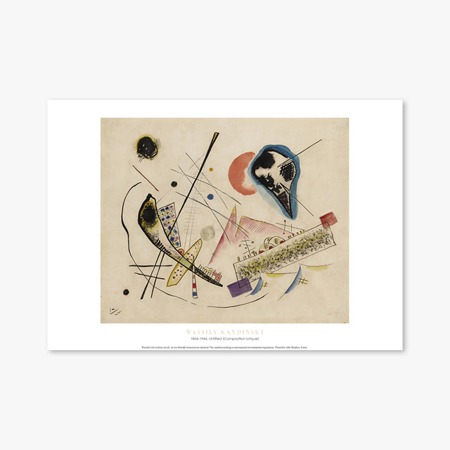 현대작가 포스터 갤러리 액자 125 Wassily Kandinsky_Untitled 바실리 칸딘스키