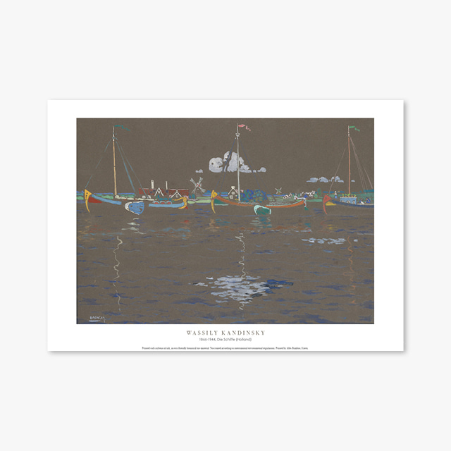 현대작가 포스터 갤러리 액자 024 Wassily Kandinsky Die Schiffe (Holland) 바실리 칸딘스키