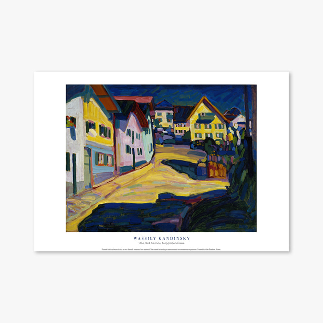 현대작가 포스터 갤러리 액자 078 Wassily Kandinsky Murnau Burggrabenstrasse 바실리 칸딘스키