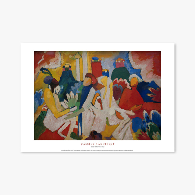 현대작가 포스터 갤러리 액자 091 Wassily Kandinsky Oriental 바실리 칸딘스키
