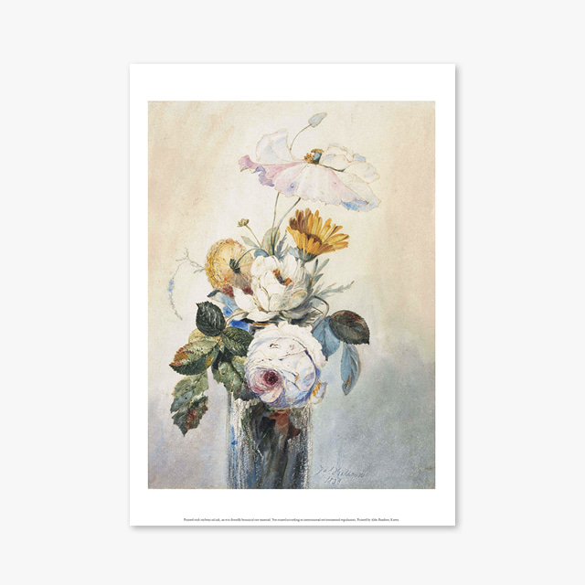 (플라워 아트 포스터) Flower Series ART Poster_1151