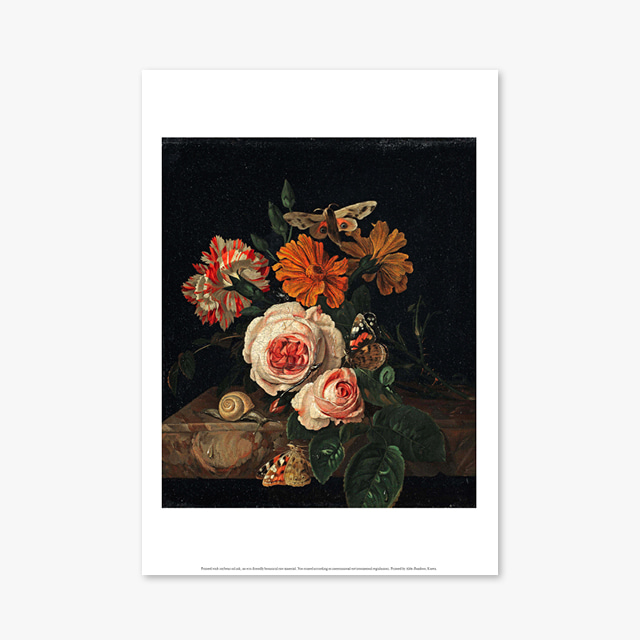 (플라워 아트 포스터) Flower Series ART Poster_1158