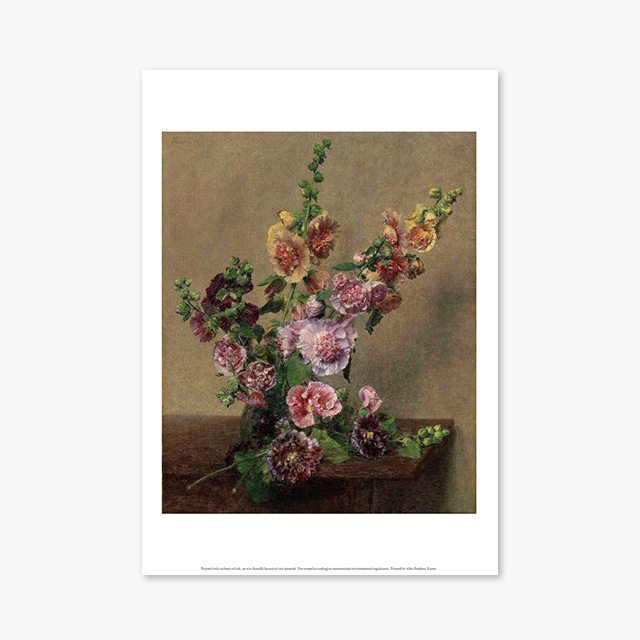 (플라워 아트 포스터) Flower Series ART Poster_1194