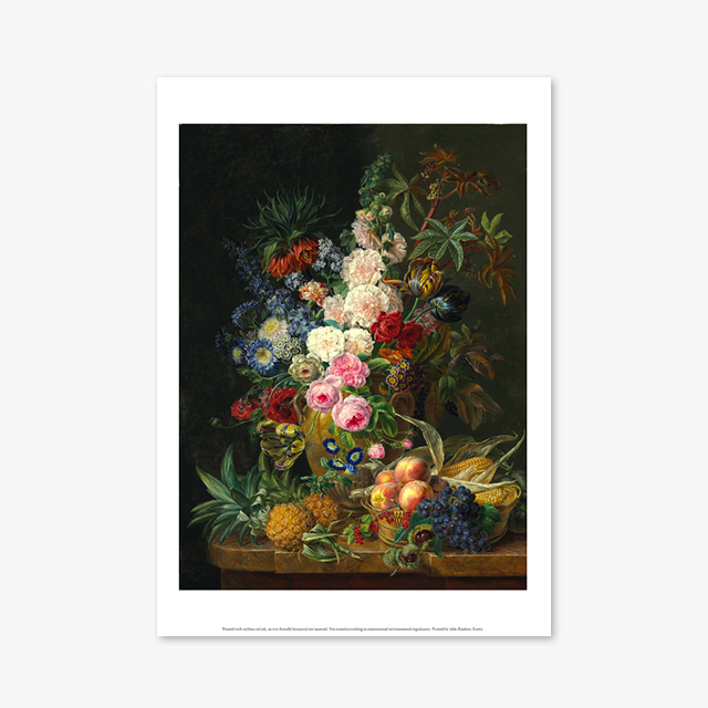 (플라워 아트 포스터) Flower Series ART Poster_1206