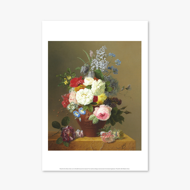 (플라워 아트 포스터) Flower Series ART Poster_1218