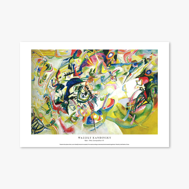 현대작가 포스터 갤러리 액자 003 Wassily Kandinsky Composition VII 바실리 칸딘스키