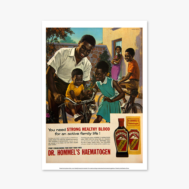 049_Vintage Art Posters_HOMMELS HAEMATOGEN (빈티지 아트 포스터)