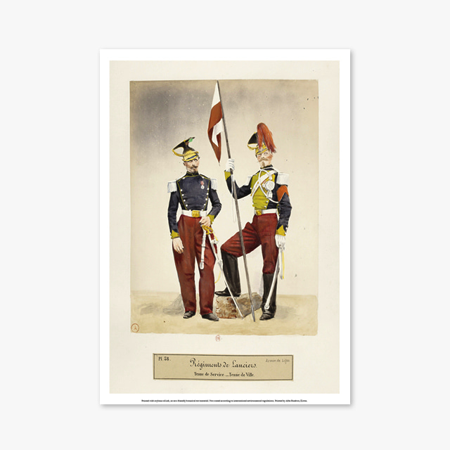 052_Vintage Art Posters_Armee de Ligne (빈티지 아트 포스터)