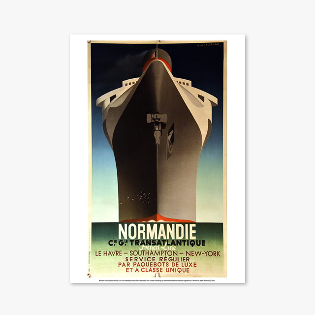 092_Vintage Art Posters_NORMANDIE (빈티지 아트 포스터)