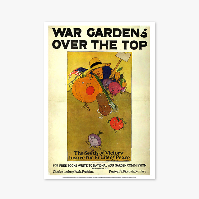 096_Vintage Art Posters_WAR GARDENS (빈티지 아트 포스터)