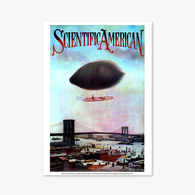 097_Vintage Art Posters_SCIENTIFIC AMERICANS (빈티지 아트 포스터)