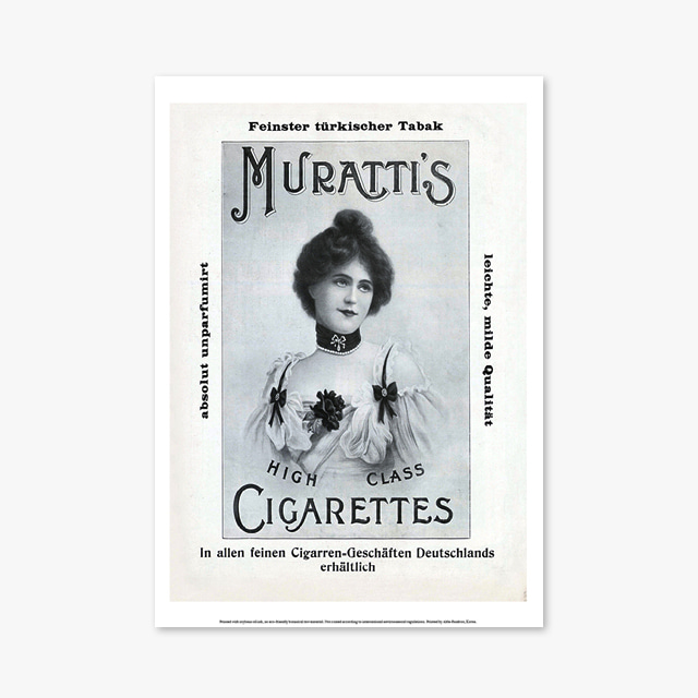 빈티지 아트 포스터 1010_Vintage Art Posters_Muratti_Ad_1902 (빈티지 아트 포스터)