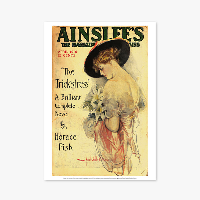 빈티지 아트 포스터 1012_Vintage Art Posters_nancy-palmer-ainslees-april-1916 (빈티지 아트 포스터)