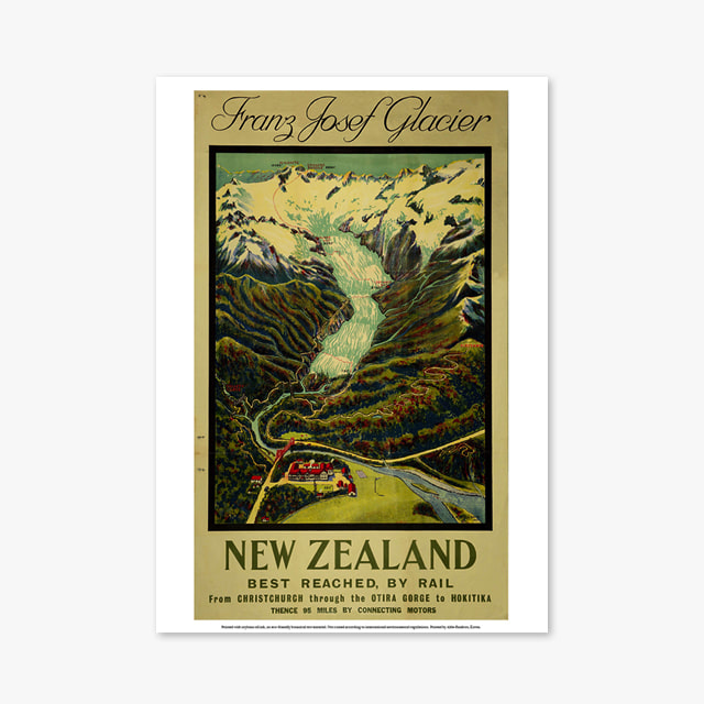 빈티지 아트 포스터 1014_Vintage Art Posters_New_Zealand_Railway (빈티지 아트 포스터)
