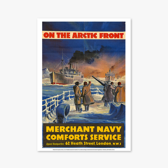 빈티지 아트 포스터 1033_Vintage Art Posters_On The Arctic Front (빈티지 아트 포스터)