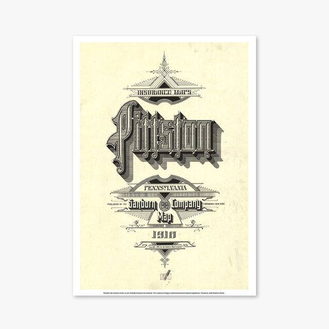 빈티지 아트 포스터 1034_Vintage Art Posters_19th century typography (빈티지 아트 포스터)