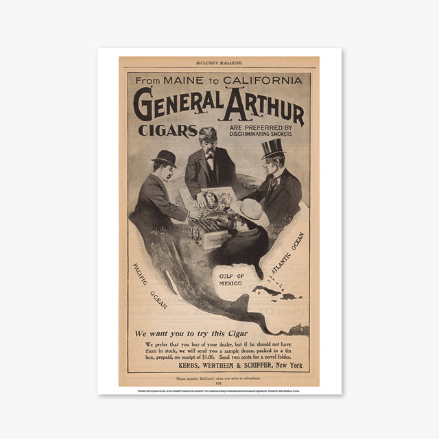 빈티지 아트 포스터 1060_Vintage Art Posters_GENERAL ARTHUR (빈티지 아트 포스터)