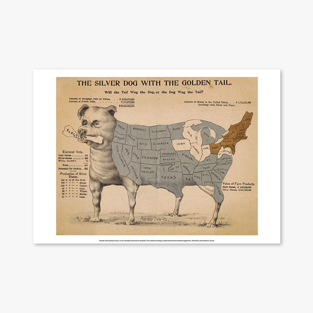 빈티지 아트 포스터 1082_Vintage Art Posters_The Silver DOG (빈티지 아트 포스터)