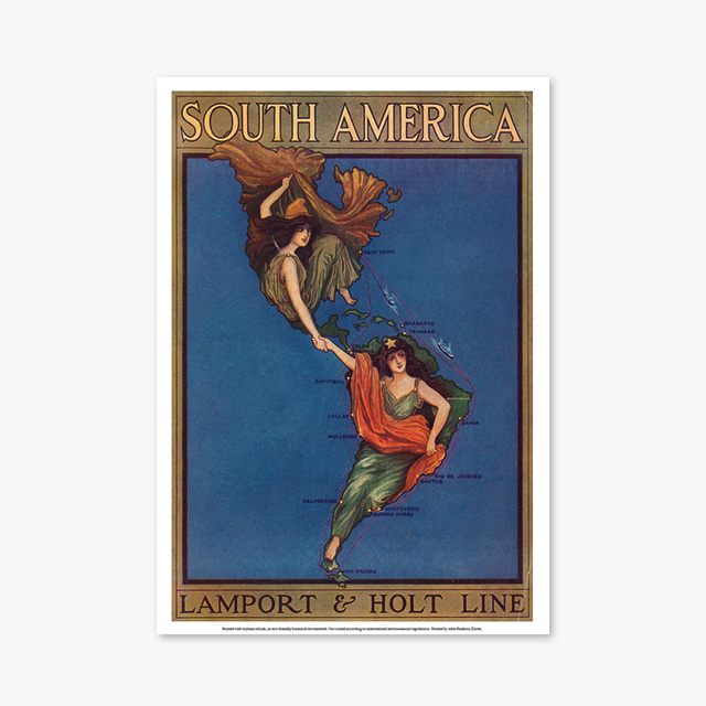 빈티지 아트 포스터 1094_Vintage Art Posters_SOUTH AMERICA