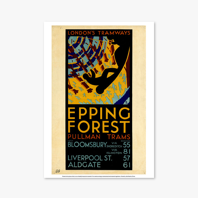 132_Vintage Art Posters_EPPING FOREST (빈티지 아트 포스터)