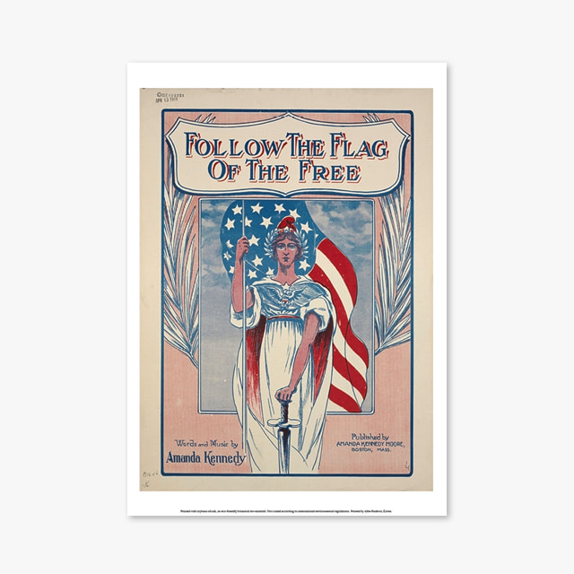 147_Vintage Art Posters_Follow the Flag (빈티지 아트 포스터)