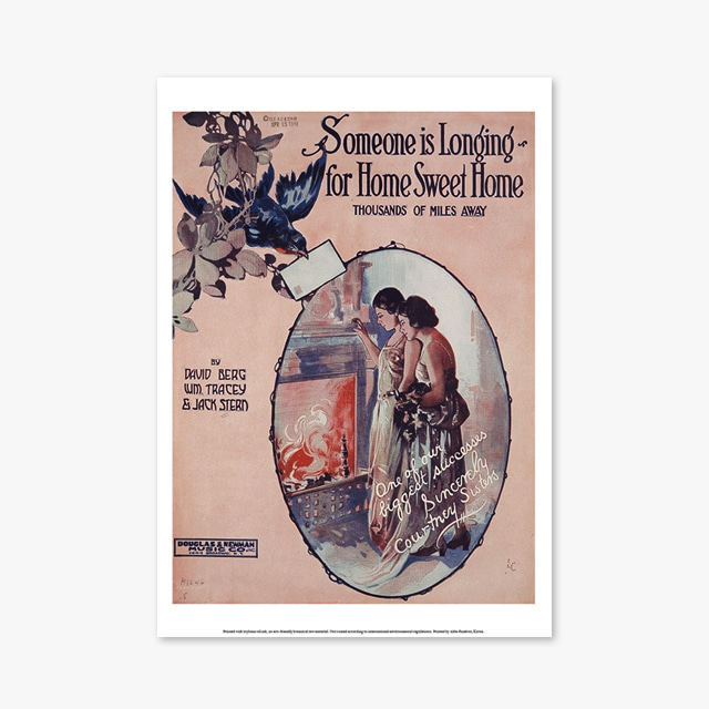153_Vintage Art Posters_Someone is Longing (빈티지 아트 포스터)