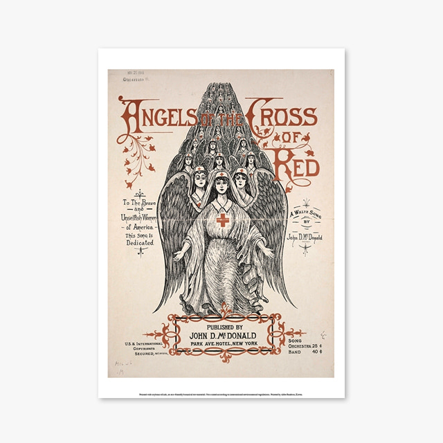 163_Vintage Art Posters_ANGELS of the CROSS (빈티지 아트 포스터)