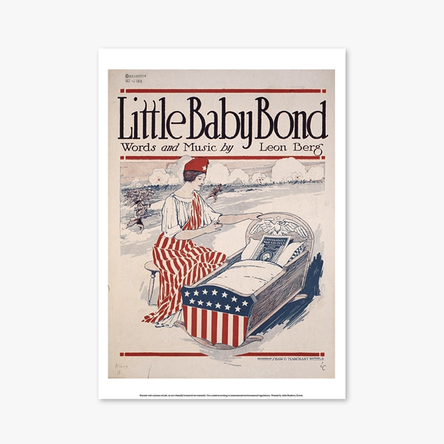 164_Vintage Art Posters_LITTLE BABY Bond (빈티지 아트 포스터)