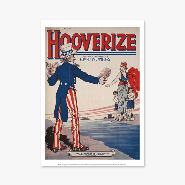 168_Vintage Art Posters_HOOVERIZE (빈티지 아트 포스터)