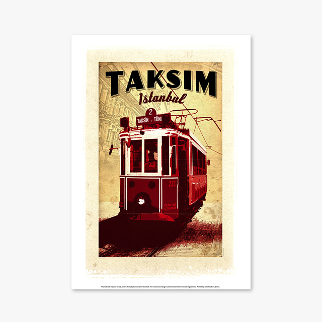 170_Vintage Art Posters_TAKSIM (빈티지 아트 포스터)