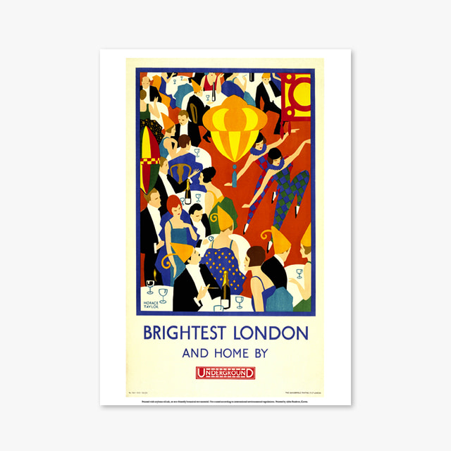 172_Vintage Art Posters_BRIGHTEST LONDON (빈티지 아트 포스터)