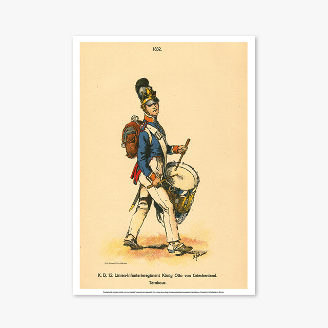 178_Vintage Art Posters_Military Band Drawing Part 1 (빈티지 아트 포스터)