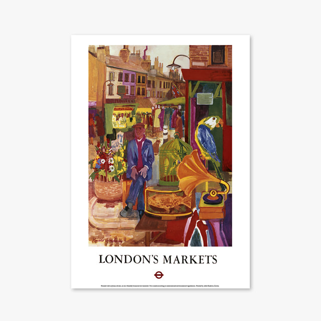 179_Vintage Art Posters_LONDONS MARKETS (빈티지 아트 포스터)