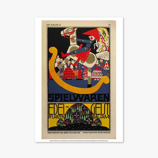 186_Vintage Art Posters_SPIELWAREN (빈티지 아트 포스터)