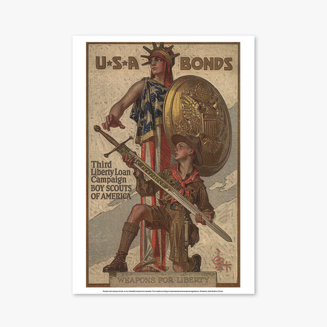 187_Vintage Art Posters_USA BONDS (빈티지 아트 포스터)