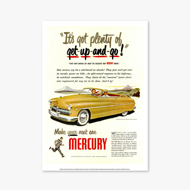 190_Vintage Art Posters_MERCURY (빈티지 아트 포스터)