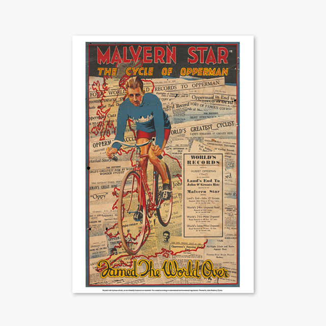 194_Vintage Art Posters_MALVERN STAR (빈티지 아트 포스터)