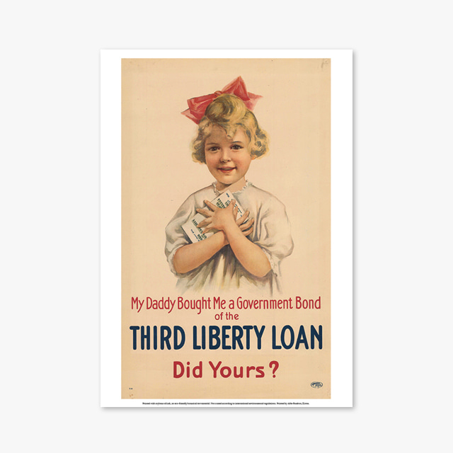 251_Vintage Art Posters_Third Liberty Loan (빈티지 아트 포스터)