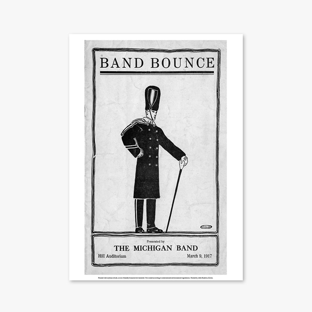 258_Vintage Art Posters_BAND BOUNCE native (빈티지 아트 포스터)