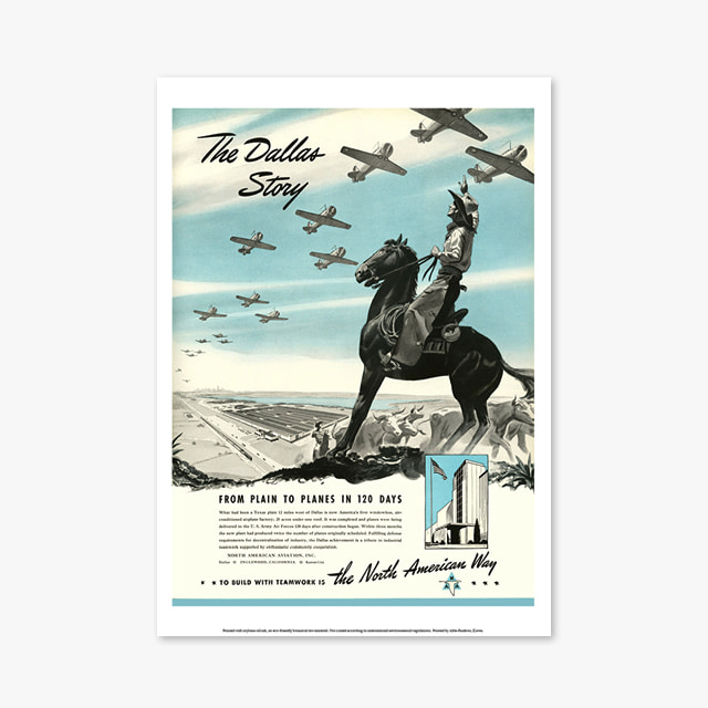 276_Vintage Art Posters_The Dallas Story (빈티지 아트 포스터)