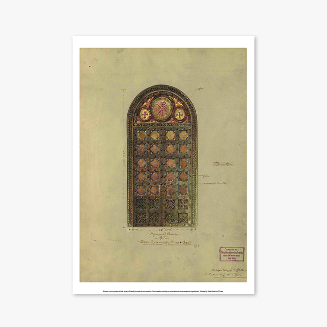 325_Vintage Art Posters_Memarial Doors (빈티지 아트 포스터)
