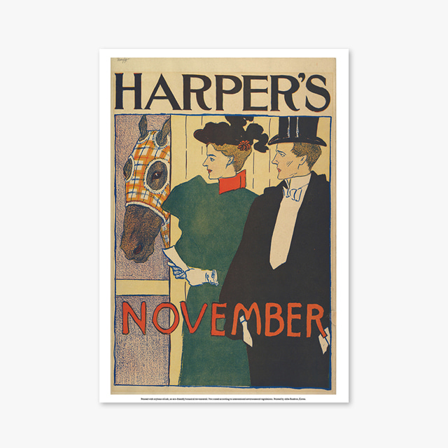 625_Vintage Art Posters_HAPPERS illustration (빈티지 아트 포스터)