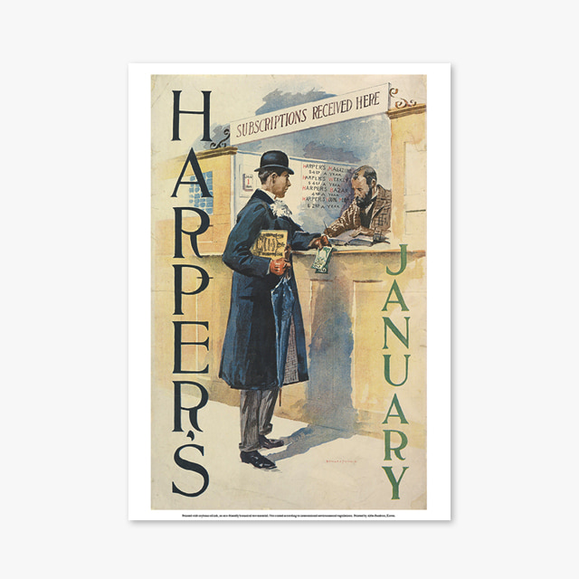 632_Vintage Art Posters_HAPPERS illustration (빈티지 아트 포스터)