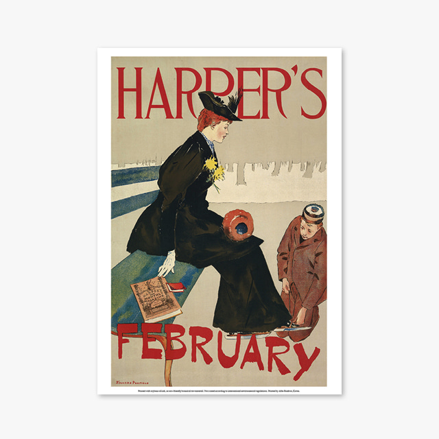 633_Vintage Art Posters_HAPPERS illustration (빈티지 아트 포스터)