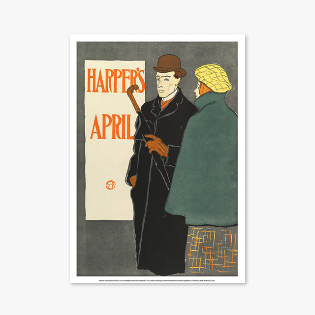 639_Vintage Art Posters_HAPPERS illustration (빈티지 아트 포스터)