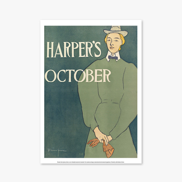 643_Vintage Art Posters_HAPPERS illustration (빈티지 아트 포스터)