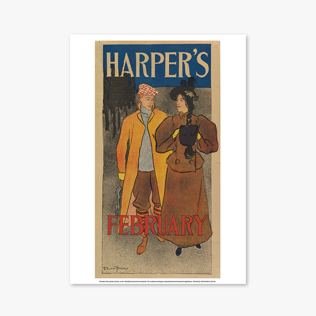 645_Vintage Art Posters_HAPPERS illustration (빈티지 아트 포스터)