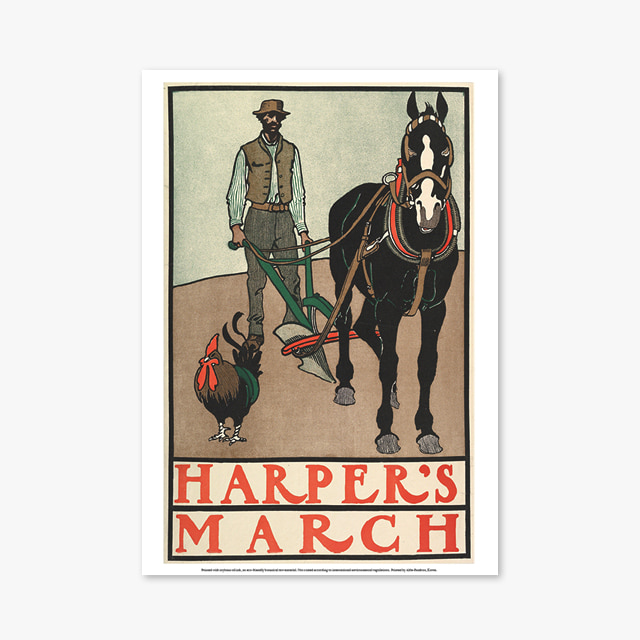 657_Vintage Art Posters_HAPPERS illustration (빈티지 아트 포스터)