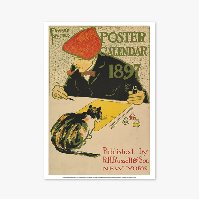 667_Vintage Art Posters_CALENDAR illustration (빈티지 아트 포스터)